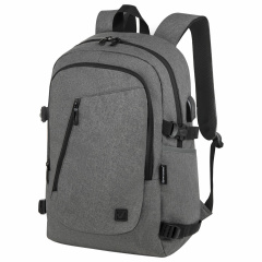Рюкзак BRAUBERG URBAN универcальный, с отд. для ноутбука, USB-порт, Charge, серый, 46, 271655 фото
