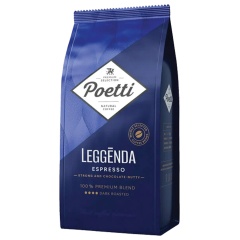 Кофе в зернах POETTI "Leggenda Espresso" 1 кг, ш/к 70069, 18004 фото