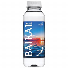 Вода негазированная питьевая BAIKAL 430 (Байкал 430) 0,45 л, пластиковая бутылка, 4670010850450 фото