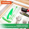 Коврик силиконовый для раскатки/запекания 40х60см, зеленый, ПОДАРОК пластик нож, DASWERK 608426