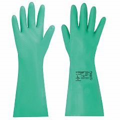 Перчатки нитриловые LAIMA EXPERT НИТРИЛ, 75 г/пара, химически устойчивые, гипоаллергенные, размер 9, L (большой), 605002 фото