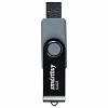 Флеш-диск 64 GB SMARTBUY Twist USB 2.0, черный, SB064GB2TWK