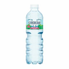 Вода негазированная питьевая СЕНЕЖСКАЯ, 0,5 л, пластиковая бутыль фото