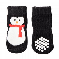 Носки для собак "Пингвин", размер L, серия NEW YEAR, Triol фото