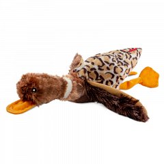 Игрушка для собак Шкурка утки с пищалкой 32см, серия PLUSH FRIENDZ фото