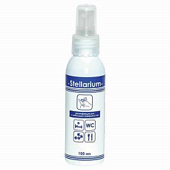 Антисептик для рук и поверхностей спиртосодержащий (75%) с распылителем 100мл STELLARIUM (Стеллариум), дезинфицирующий, жидкость, 100-СТ фото