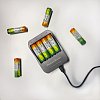 Батарейки аккумуляторные GP, АА (HR6), Ni-Mh, 2650 mAh, 4шт (ПРОМО 3+1), блистер, 270AAHC3/1-2CR4