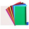 Цветная бумага А4 2-сторонняя мелованная, 20 листов 10 цветов, в папке, BRAUBERG, 200х280 мм, "Кактусы", 115171
