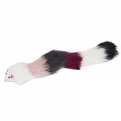 Игрушка SH01 для кошек "Мышь-погремушка разноцветная", 220-230мм (пакет 24шт.), Triol фото