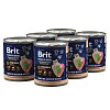 Brit Premium By Nature консервы с индейкой и уткой для взрослых собак всех пород, 850 гр
