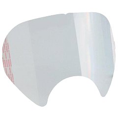 Пленка защитная для полнолицевых масок Jeta Safety 5951, комплект 10 штук, самоклеящаяся, прозрачная фото