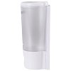 Дозатор для жидкого мыла LAIMA, НАЛИВНОЙ, 0,38 л, белый (матовый), ABS-пластик, 603922