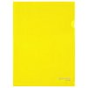 Папка-уголок А4 желтая 0,10мм, BRAUBERG EXTRA, 27хххх, 271700