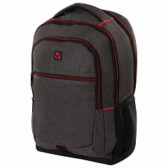 Рюкзак BRAUBERG URBAN универсальный, с отделением для ноутбука, "BOSTON", темно-серый, 47х30х14 см, 228867 фото