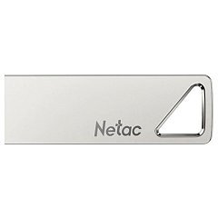 Флеш-диск 16GB NETAC U326, USB 2.0, металлический корпус, серебристый, NT03U326N-016G-20PN фото