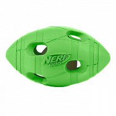Мяч д/регби Nerf светящийся. 10 см фото