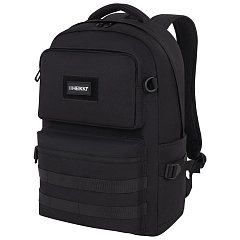 Рюкзак HEIKKI STRATEGY (ХЕЙКИ) универсальный, отд. для ноутбука, багаж. лента, черный, 46х31х13 см, 272583 фото