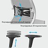 Кресло МЕТТА "ErgoLife" 10 B1-162D, пластик, синхромеханизм, 2D-подлокотники, ткань, бежевое