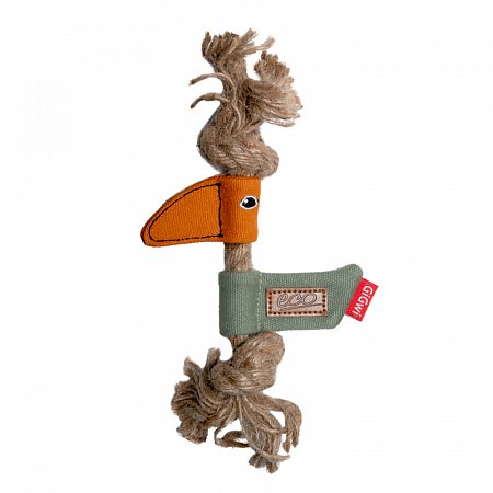 Игрушка для собак Птичка 20 см, серия CATCH & FETCH ECO, GiGwi фото