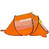 Детская игровая палатка, В86*Д96*Ш182 см, МЕДВЕЖОНОК, в сумке, BRAUBERG KIDS, 665173