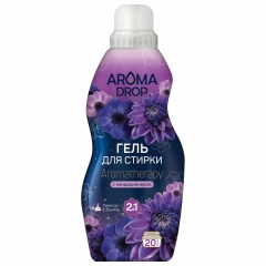 Гель для стирки 2в1 1000г AROMA DROP "Лаванда и ваниль", ш/к 20928, 25294 фото