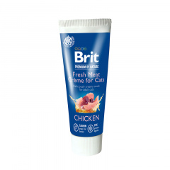 Brit premium By Nature Паста из цыпленка с печенью для кошек. 75 г фото