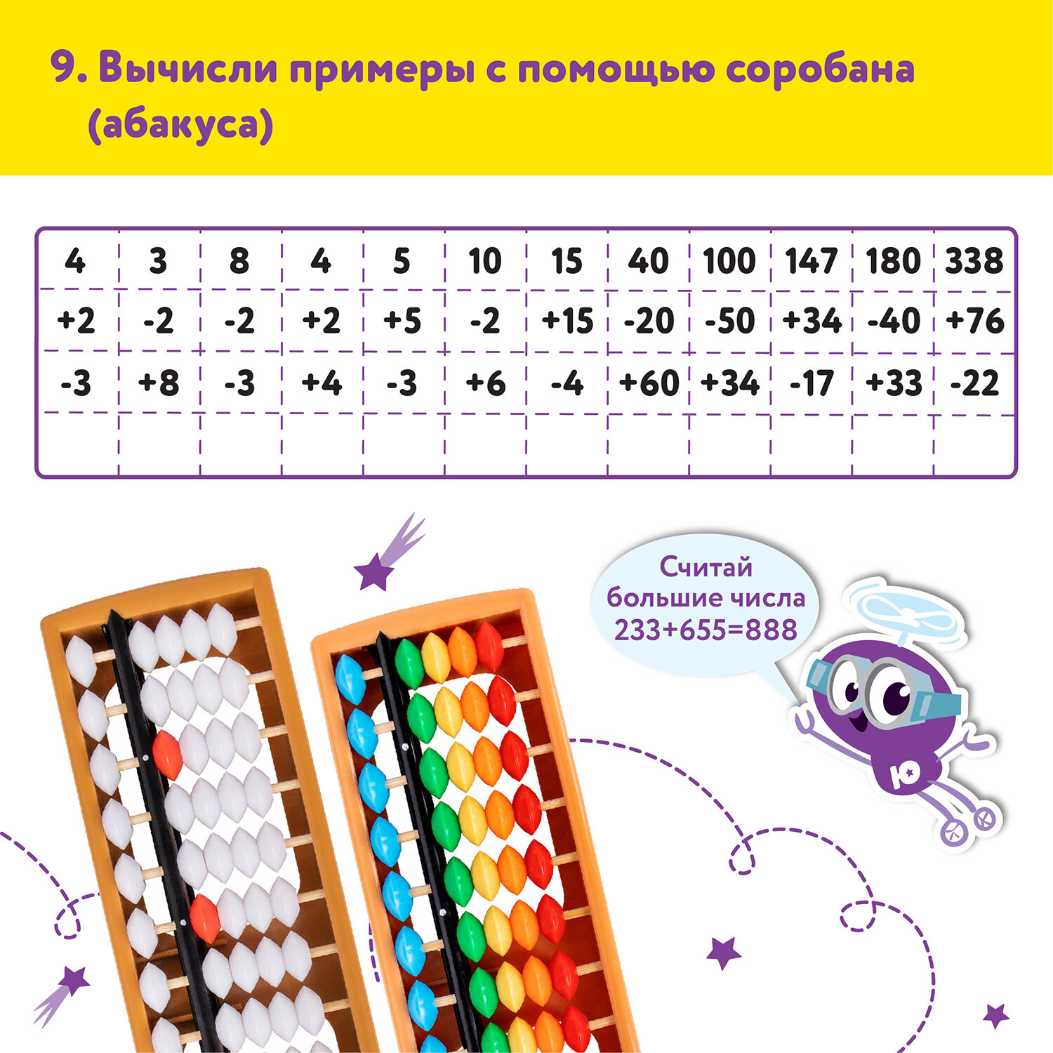 Как считать на абакусе инструкция в картинках для детей