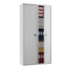Шкаф металлический для документов AIKO "SL-185/2", 1800х920х340 мм, 2 отделения, 85 кг фото