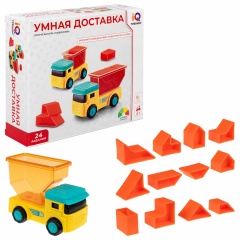 Настольная логическая игра IQ ТРЕНИНГ "Умная доставка", 1TOY, Т25480 фото