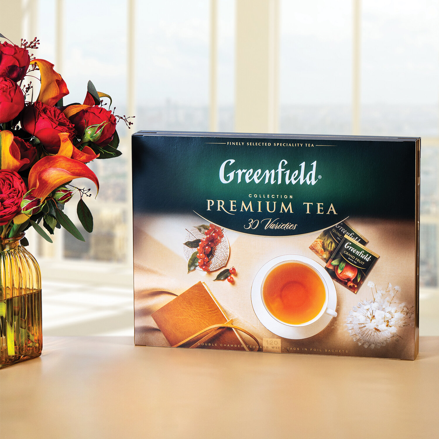 Чайный подарочный набор Greenfield Premium Tea collection, 120 пакетиков