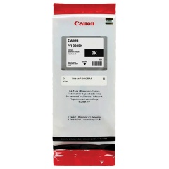 Картридж струйный CANON (PFI-320BK) для imagePROGRAF TM-200/205/300/305, черный, 300 мл, оригинальный, 2890C001 фото