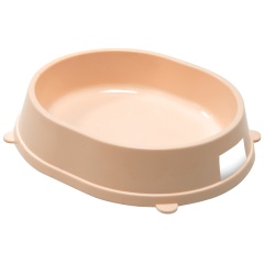 Миска пластиковая "Карамель", бежевая, 0,2л, Gamma фото