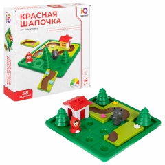 Настольная логическая игра IQ ТРЕНИНГ "Красная шапочка", 1TOY, Т25562 фото