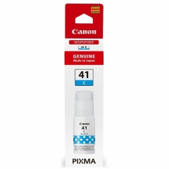 Чернила CANON (GI-41C) для G1400/G2400/G3400, голубые, 7700 стр., ОРИГИНАЛЬНЫЕ, 4543C001 фото