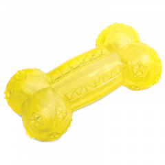 Игрушка для собак из термопласт.резины "Косточка рельефная", 125мм, Triol фото