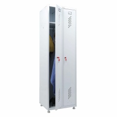Шкаф медицинский для одежды HILFE "МД 2 ШМ-SS" 1900х575х500 мм, белый, S26199302109 фото