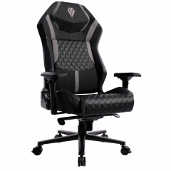 Кресло BRABIX PREMIUM "Core GM-160", мультиблок, 4D подлокотники, литой поролон, черное/серое, 532952 фото