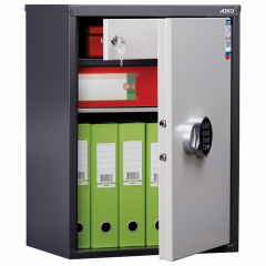 Шкаф металлический для документов AIKO "SL-65ТEL" ГРАФИТ, 630х460х340 мм, 17 кг, S10799060902 фото