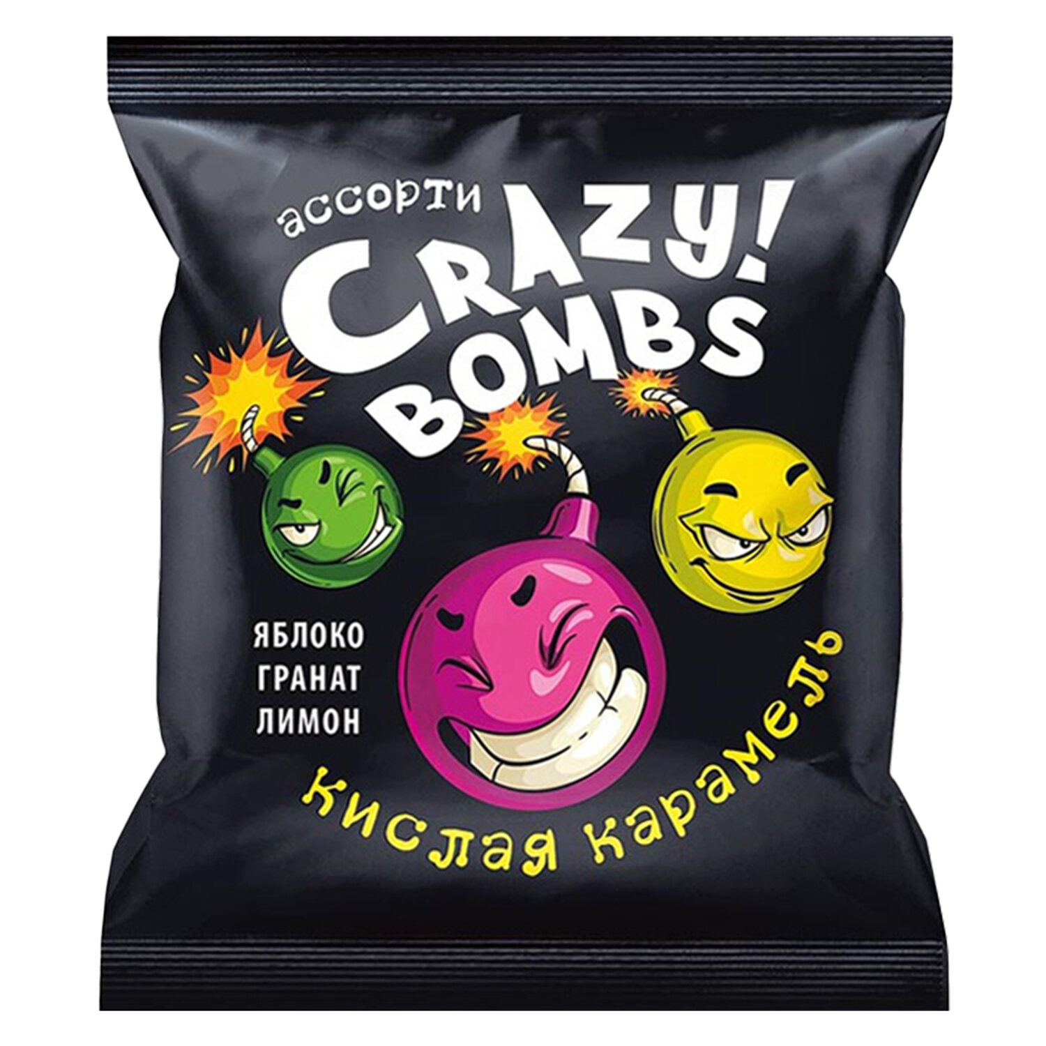 Карамель Crazy Bombs 90гр