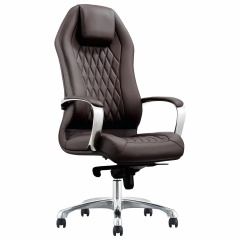 Кресло BRABIX PREMIUM ''Aurus EX-705'', мультиблок, алюминий, экокожа, коричневое, 532929 фото