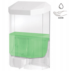Дозатор для жидкого мыла LAIMA PROFESSIONAL ORIGINAL, НАЛИВНОЙ, 1 л, прозрачный, пластик, 605773 фото