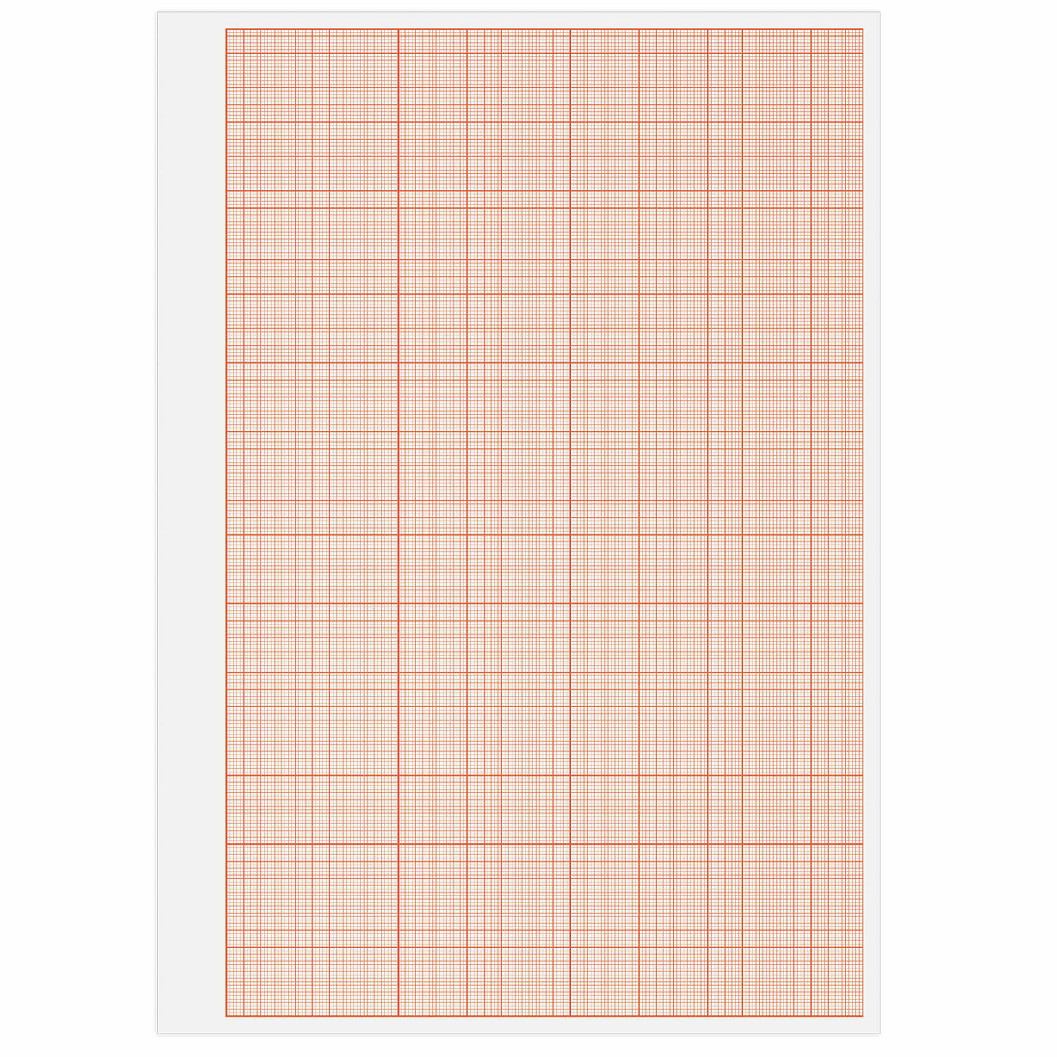 Бумага масштабно-координатная (миллиметровая), скоба, а4, 16 листов
