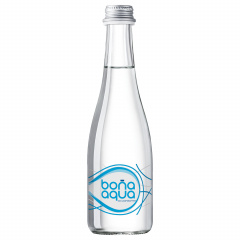 Вода негазированная питьевая BONA AQUA (БонаАква) 0,33л, стеклянная бутылка, ш/к 0009, 2418801 фото