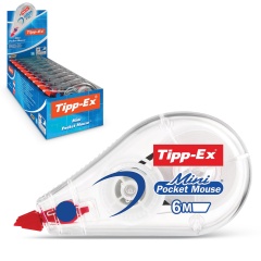 Корректирующая лента BIC "Tipp-ex Mini Pocket Mouse", 5 мм х 6 м, 932564 фото