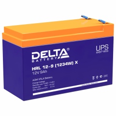 Аккумуляторная батарея для ИБП любых торговых марок, 12 В, 9 Ач, 151х65х94 мм, DELTA, HRL 12-9 (12-34W) X, HRL12-9(1234W)X фото