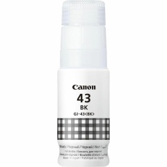 Чернила CANON (GI-43BK) для СНПЧ Pixma G540 / G640, черные, 3700 стр., оригинальные, 4698C001 фото