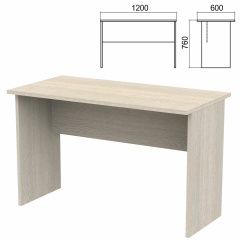 Стол письменный "Арго", 1200х600х760 мм, ясень шимо фото