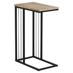 Стол журнальный на металлокаркасе BRABIX "LOFT CT-002", 450х250х630 мм, цвет дуб натуральный, 641862 фото