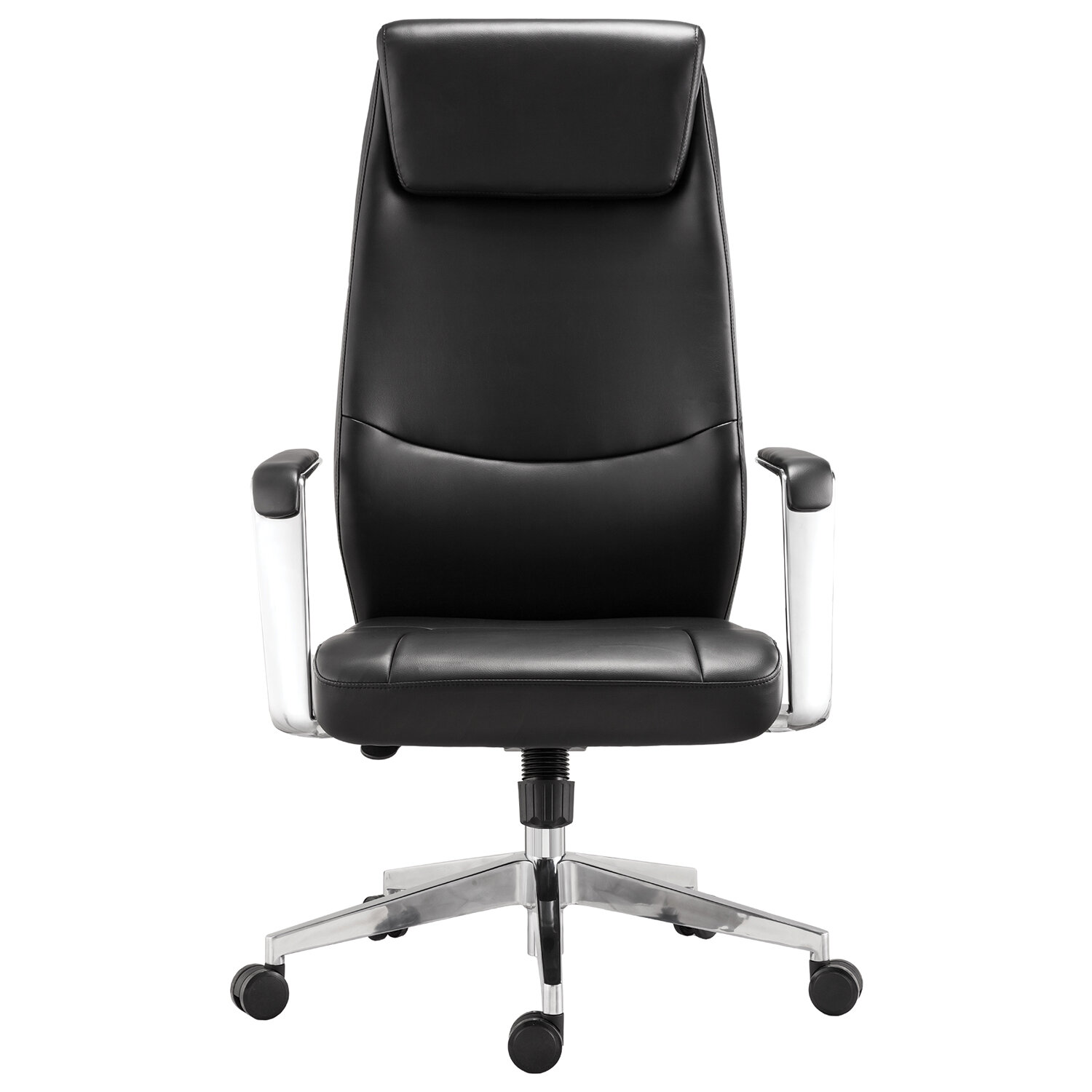 Офисное кресло экокожа черная brabix strike ex 525 531382