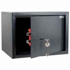 Сейф мебельный DASWERK SC-250KL (250х350х250 мм), ключевой замок, графит, 291342 фото